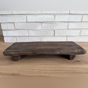 Magnolia Dark Brown Wooden Riser